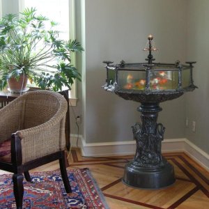Vintage Aquariums - Victorian Fountain Aquarium