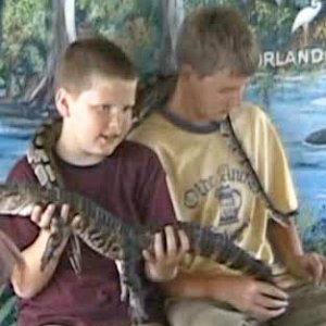 Me and My brother at Gatorland(orsomething)