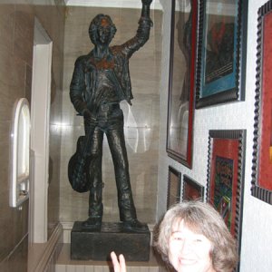 Mom and John Lennon