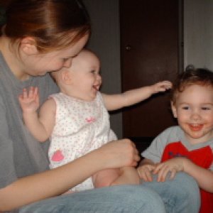 My GrandBabies & Daughter