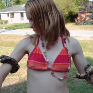 Kati-An with new accesories.
