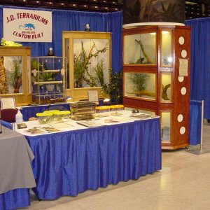 our custom built terrariums
