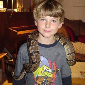 My son with Martha