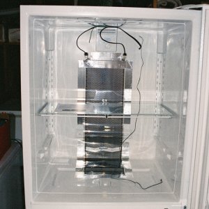 Converted Fridge Incubator