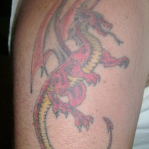 My dragon tattoo