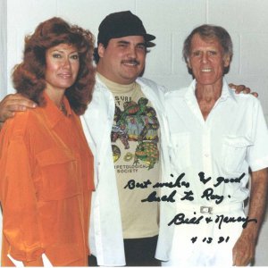 Nancy Haast, Ray Hunter, & Bill Haast