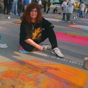 Me at the Providence Art Festival