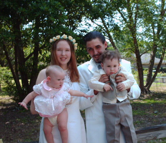 Bride, Groom & Family