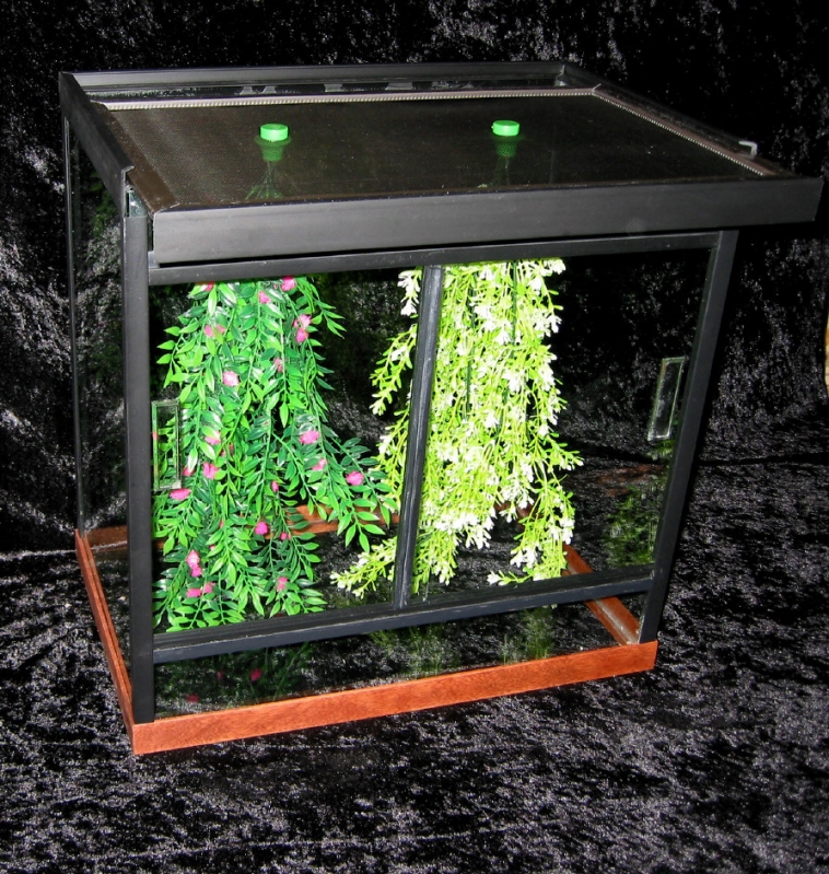 FRONT AND TOP LOAD TERRARIUM