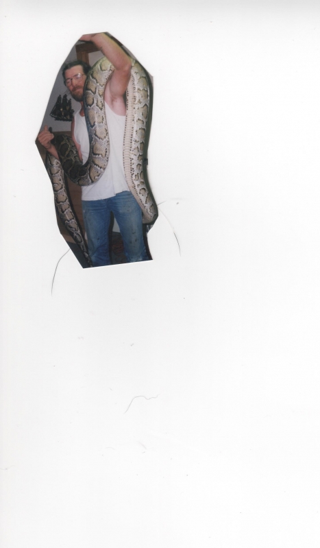 he is one big snake