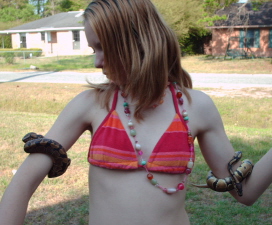 Kati-An with new accesories.