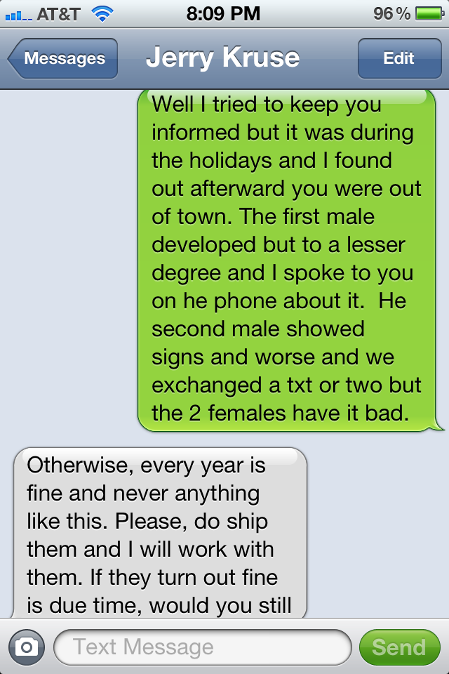 Kruse txt msgs