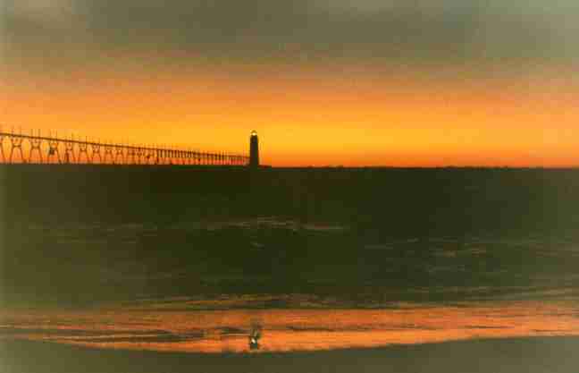 Lighthouse at Dusk