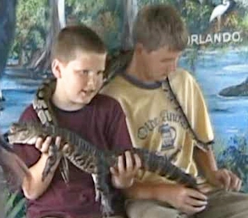 Me and My brother at Gatorland(orsomething)