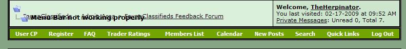 Menu Bar
