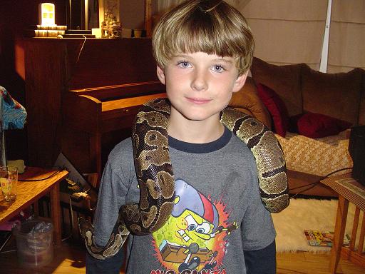 My son with Martha