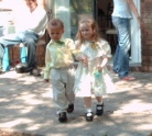 West, at his sisters wedding