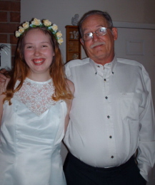 Whitney & Dad /Wedding Day